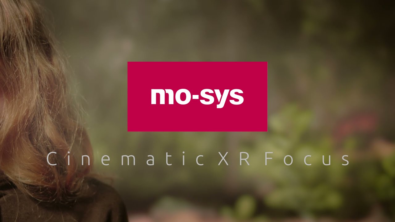 Mo-Sys Cinematic XR Focus - A World First - YouTube
