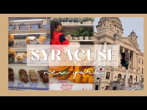 SYRACUSE, NY VLOG | Exploring Northern Syracuse, glimpse of our weekend. ☁️🚗