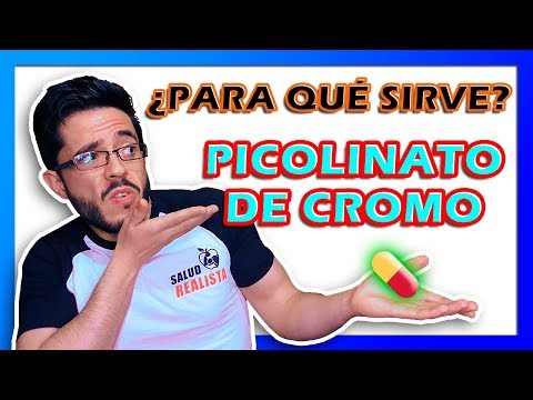 PICOLINATO DE CROMO - PARA QUÉ SIRVE Y DOSIS