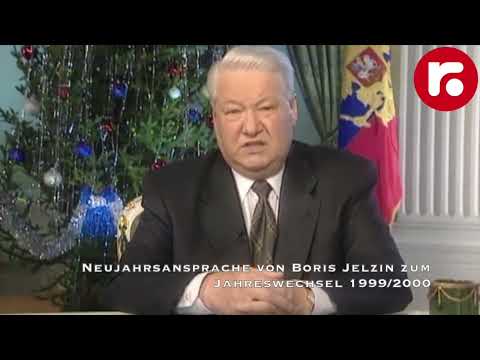 Neujahrsansprache von Boris Jelzin zum Jahreswechsel 1999/2000
