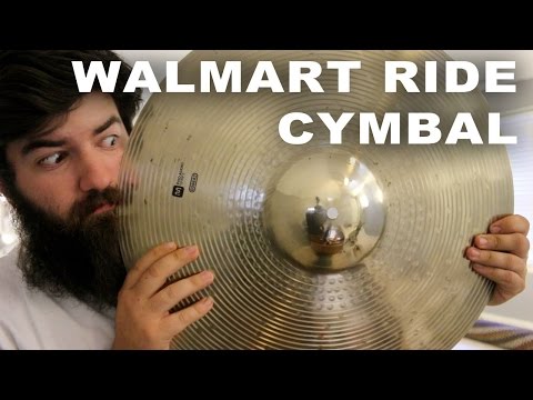 $20 Walmart Ride Cymbal?!?!!