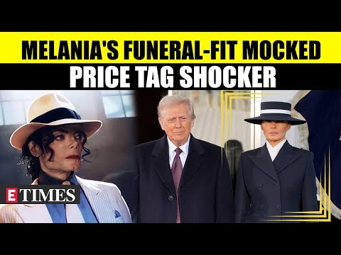 Melania Trump's Inauguration Look Sparks Frenzy - MJ & Funeral Fit Comparisons; Price Tag Shocker