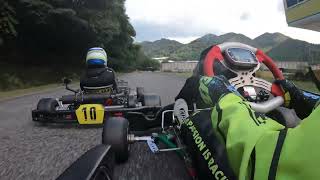 【中山】タイチオンボード 練習走行 vsシユウ KT/150kg Best34秒0 中山カートウェイ 2026.09.19