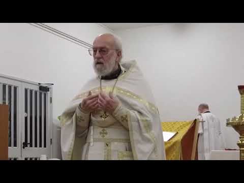 Протоиерей Максим Никольский. Проповедь | Archpriest Maksim Nikolsky, Chapel of St. Aldhelm, Swindon