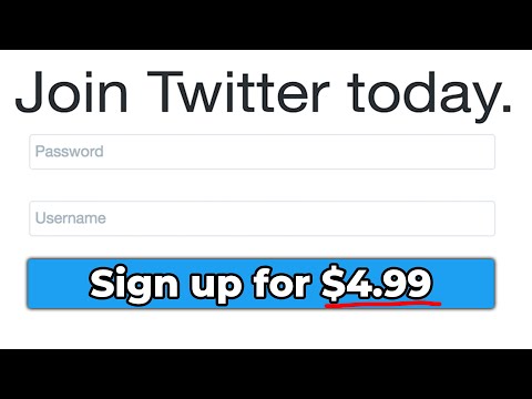 Twitter is adding a NEW USER FEE