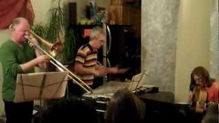 Curtis Hasselbring's Decoupage (Mary Halvorson, Matt Moran, Satoshi Takeishi) @ Seeds 3-28-12 8