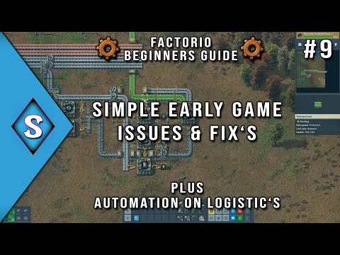 2021 Factorio Beginner's Guide - Ep 9: Simple Game Issues & How To Fix Them