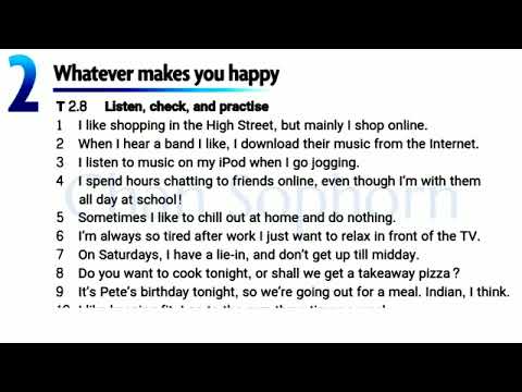 Headway Pre-intermediate Unit (2)