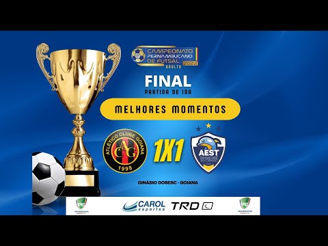 Melhores momentos - Atlético Clube Goiana 1x1 Tamandaré/Rio Formoso - 1º jogo da final