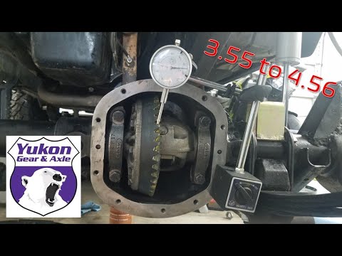 Regearing the YJ Dana 30 from 3.55 to 4.56