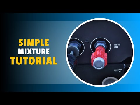 How to use and set Mixture in any aircraft | MSFS 2024 Tutorial