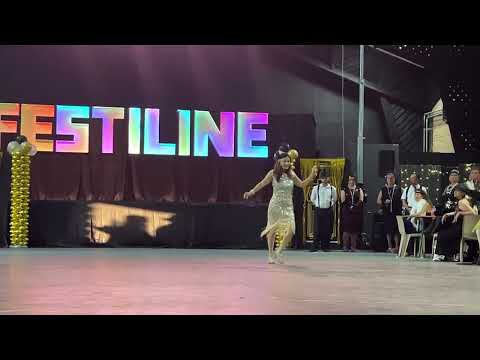 Make That Body Count Line Dance by Grace David & Jo Kinser Demo @ 2024 Festiline