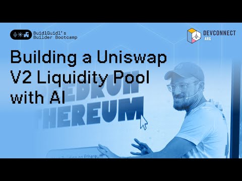 Building an ERC20 Token & Uniswap V2 Liquidity Pool with AI - BuidlGuidl's Builder Bootcamp preview
