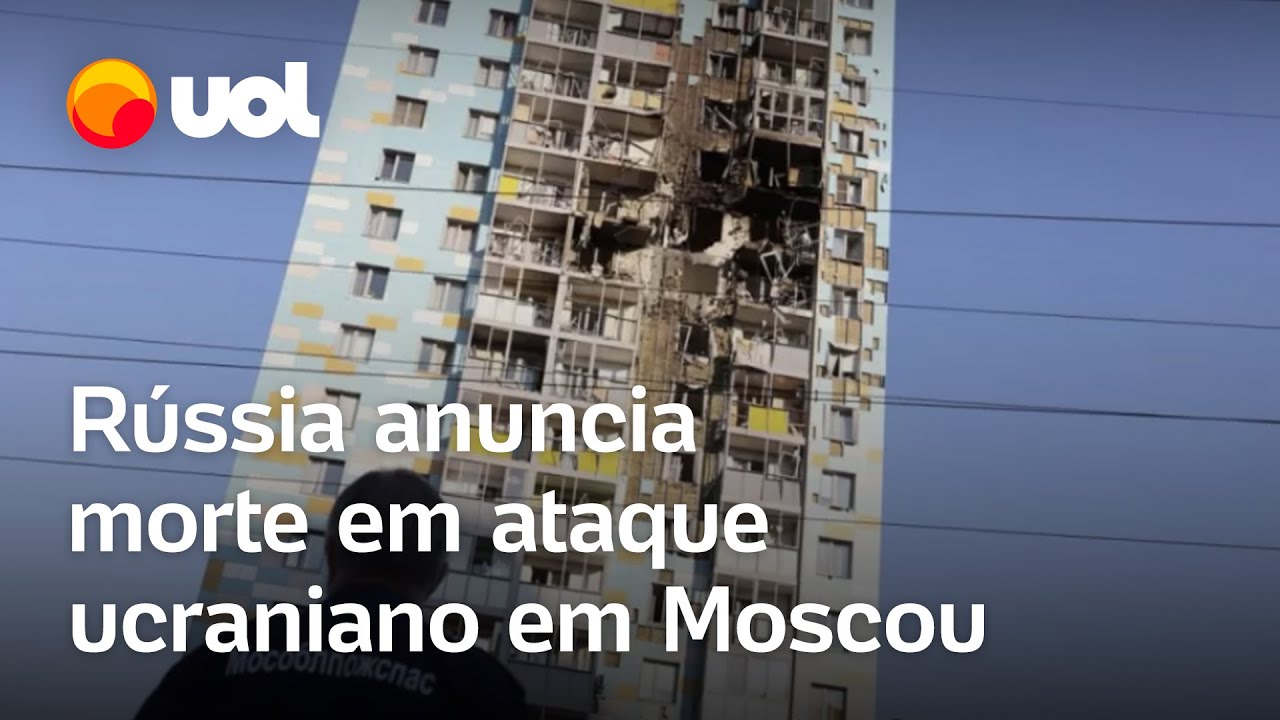 Mulher morre na Rússia após ataque ucraniano; voos são suspensos em Moscou