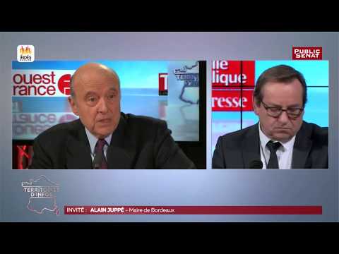 Alain Juppé invité de "Territoires d'Info"