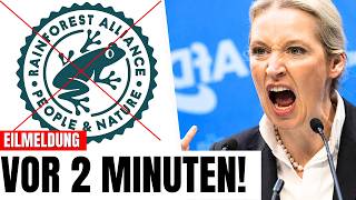 Alice Weidel deckt Frosch Logo Skandal auf! Lebensmittel nicht mehr wie früher