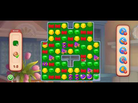 Playing Homescapes ASMR let's play ⏯️ level 8048 Play with us 💗 Play games, keep peace ✌️