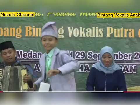 festival nasyid sumut bintang vocalis terbaik lagu Adik ku sayang