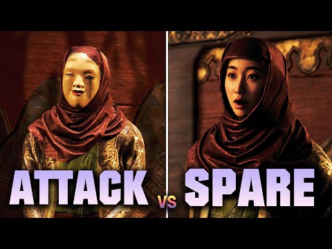Should You Attack or Spare Lady Oichi? All Choices + Endings - Assassin's Creed Shadows