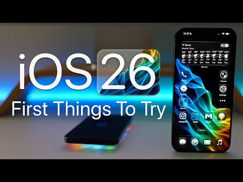 iOS 26 Released! - First Things To Try!
