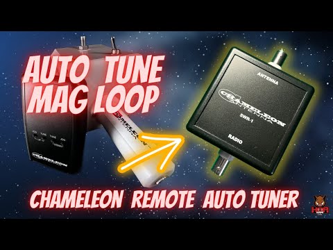 Chameleon Introduces an AUTO TUNER for the Magnetic Loop 2.0 / 3.0 -- Set Up and Use