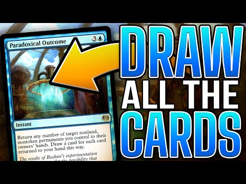 DRAWING ALL THE CARDS! Paradoxical Outcome MEETS Legacy | Magic: The Gathering MTG LOTR Storm Combo