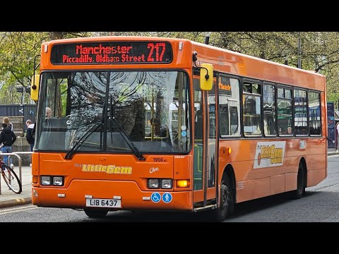 LittleGem Dennis Dart SLF East Lancs Spryte 1956  LIB 6437