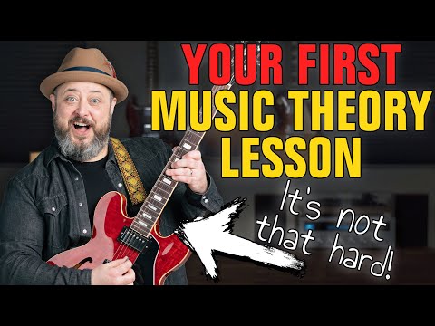 Your Very FIRST Music Theory Lesson on Guitar