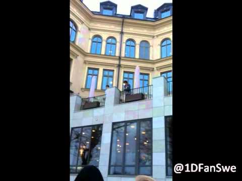 One Direction in Sweden 13/2 2012