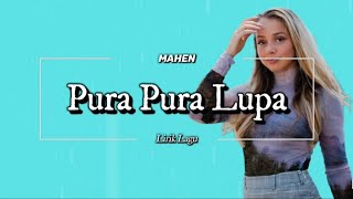 Download lagu Mahen - Pura Pura Lupa | ENGLISH VERSION | Emma Heesters - Pretend To Forget | Lirik Lagu Terjemahan mp3