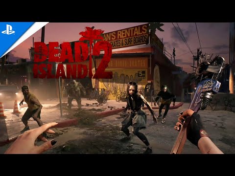 DEAD ISLAND 2 - Brutal HELL-A Zombie Combat F.L.E.S.H system showcase gameplay [Cinematic Style]