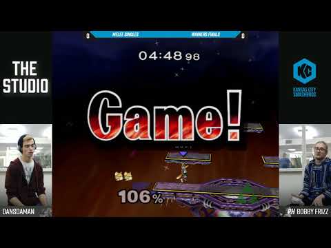The Studio #1 SSBM - Dansdaman (Sheik) Vs. RH | Bobby Frizz (Fox) - Winners Finals