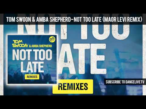 Tom Swoon & Amba Shepherd - Not Too Late (Maor Levi Remix)