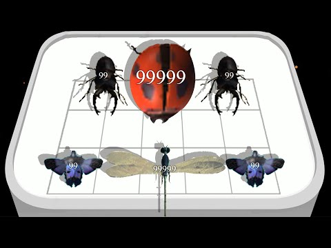 MERGE ANT: Insect Fusion - All lvl and all Insect Unlocked - 99999 Merge Master Gameplay (02)
