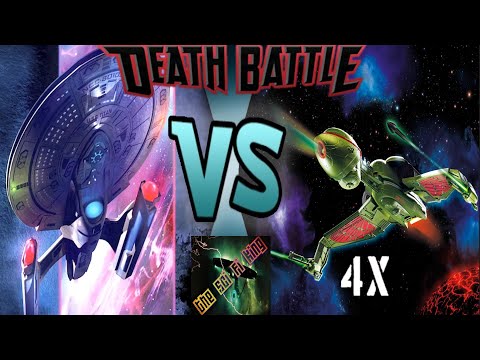 1 USS Titan VS 4 Klingon Birds Of Prey | NEW SHIP | Luna Class |