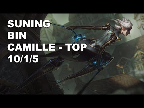Suning bin Top Camille vs Renekton - KR Master Patch 10.8