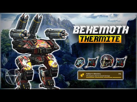 [WR] 🔥 Buffed THERMITE Behemoth With Overdrive Unit - Gameplay | War Robots