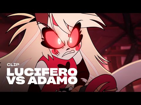 Lo scontro tra Lucifero Stella del Mattino e Adamo | Hazbin Hotel