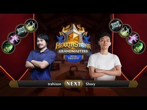 trahison vs Shaxy | 2021 Hearthstone Grandmasters Asia-Pacific | Decider | Season 2 | Week 5