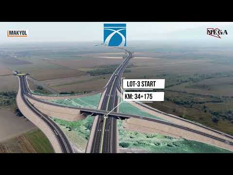 AȘA VA ARĂTA AUTOSTRADA SIBIU - FĂGĂRAȘ, între Arpașu și Sâmbăta.