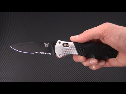 Benchmade 581SBK Barrage Black Serrated Axis Assisted knife Benchmade 581SBK Barrage Black Serrated Axis Assisted knife