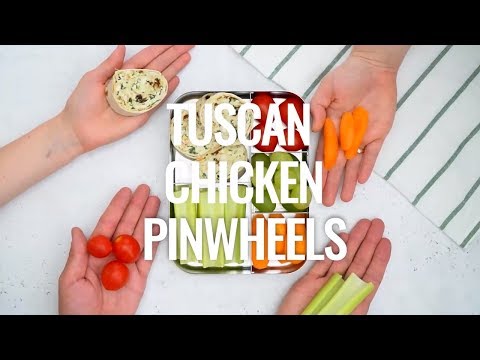 Tuscan Chicken Pinwheels Video