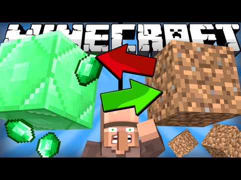 If Emeralds and Dirt Switched Places - Minecraft