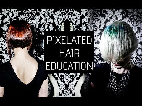 PIXELATED HAIR EDUCATION . VLOG from my Atlanta Class Video