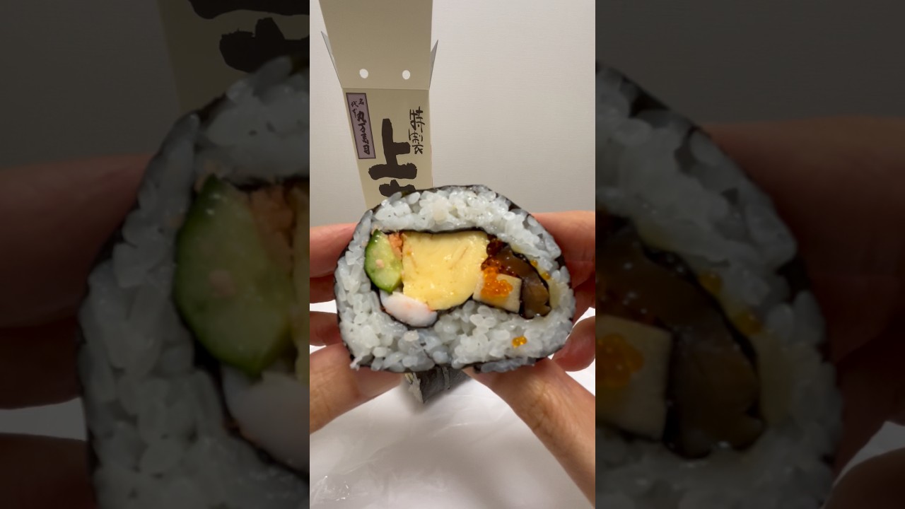 Thick Sushi Roll🍣7 Kinds of Ingredients #shorts