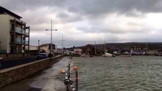 preview picture of video 'High Tide at West Bay'