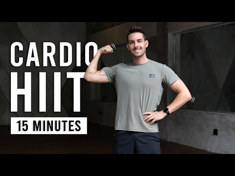 15 Minute Fat Burning Cardio HIIT Workout | Burn 300 Calories | No Equipment, No Repeat