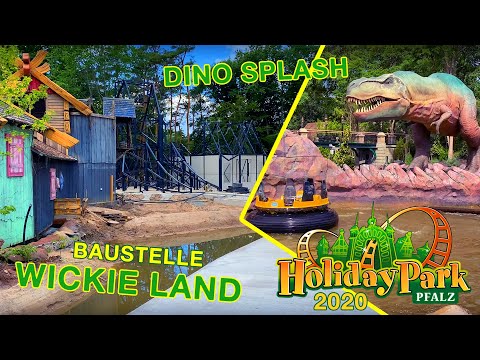Holiday Park 2020 Neuheiten: Wickie Land Baustelle, Dino Splash Umbau, GeForce Onride 4K, Vlog