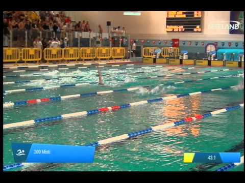 Serie 9 dei 200 Misti  Assoluti Maschi Master - Campionati Regionali Masters 2014 di Veneto e Friul