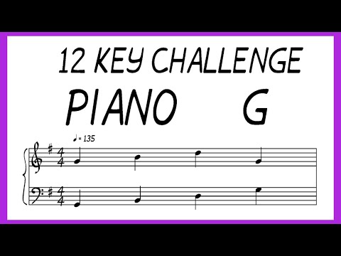Learn to Improvise - 12 Key Challenge - Tenor Sax - G Major